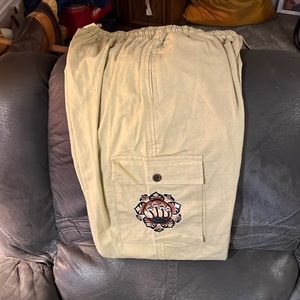 XL comfortable tan boho hippie pants Gypsy Rose 🌹 pants